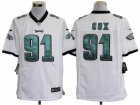 Nike NFL NFL Philadelphia Eagles #91 Fletcher Cox White Game Jerseys