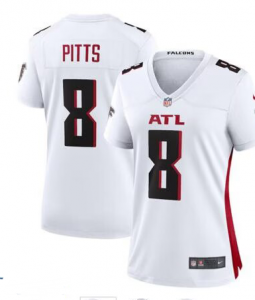 Men\'s Atlanta Falcons #8 PITTS New White Vapor Untouchable Limited Stitched Jersey