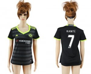 Womens Chelsea #7 Kante Away Soccer Club Jersey