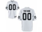 Nike Youth Oakland Raiders Customized Game White Jersey