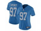 Women Nike Detroit Lions #97 Akeem Spence Vapor Untouchable Limited Blue Alternate NFL Jersey