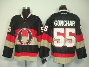 nhl ottawa senators #55 gonchar black