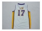 youth nba los angeles lakers #17 lin white[revolution 30 swingman][lin]