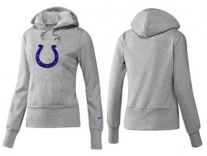 Women Indianapolis Colts Logo Pullover Hoodie-029