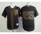 MLB san francisco giants #25 bonds black[sf style] jerseys