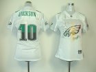 women nfl philadelphia eagles #10 jackson white[2011 fem fan]