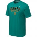 Nike MLB San Francisco Giants 2014 Home Practice T-Shirt - Green