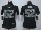 Women New Nike Oakland Raiders #52 Mack black Jerseys(Impact)