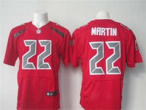 Nike Tampa Bay Buccaneers #22 Doug Martin red Team Color Men\'s Stitched Jerseys(Elite)