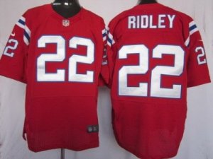 Nike New England Patriots #22 Stevan Ridley Red Elite Jerseys