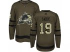Adidas Colorado Avalanche #19 Joe Sakic Green Salute to Service Stitched NHL Jersey