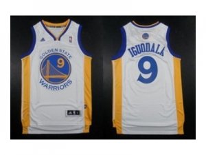 nba golden state warriors #9 iguodala white[revolution 30 swingman]