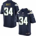 Mens Nike San Diego Chargers #34 Derek Watt Limited Navy Blue Team Color NFL Jersey