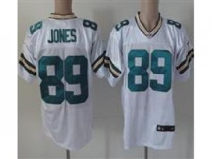 Nike NFL Green Bay Packers #89 James Jones White Elite jerseys