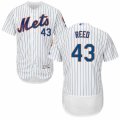 Men's Majestic New York Mets #43 Addison Reed White Flexbase Authentic Collection MLB Jersey