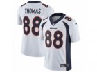 Mens Nike Denver Broncos #88 Demaryius Thomas Vapor Untouchable Limited White NFL Jersey