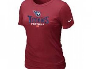 Women Tennessee Titans Red T-Shirt