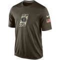 Mens Portland Trail Blazers Salute To Service Nike Dri-FIT T-Shirt