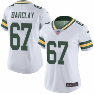 Women\'s Nike Green Bay Packers #67 Don Barclay Limited White Rush NFL Jersey