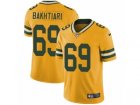 Mens Nike Green Bay Packers #69 David Bakhtiari Limited Gold Rush NFL Jersey