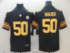 Nike Steelers #50 Ryan Shazier Black Color Rush Limited Jersey