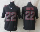 Nike Tampa Bay Buccaneers #22 Martin Black Jerseys(Impact Limited)