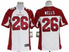 Nike NFL Arizona Cardinals #26 Chris Wells White Game Jerseys