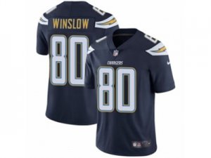 Nike Los Angeles Chargers #80 Kellen Winslow Vapor Untouchable Limited Navy Blue Team Color NFL Jersey