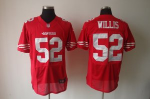 Nike San Francisco 49ers #52 Patrick Willis red Elite jerseys