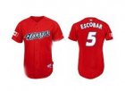 mlb Toronto Blue Jays #5 Escobar Red