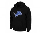 Detroit Lions Logo Pullover Hoodie black