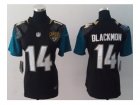 Nike Women Jacksonville Jaguars #14 Justin Blackmon Black Jerseys(NEW)