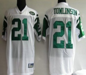 nfl new york jets #21 tomlinson white[kids]