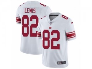 Mens Nike New York Giants #82 Roger Lewis Vapor Untouchable Limited White NFL Jersey