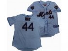 MLB New York Mets #44 Jason Bay white[50th Anniversary]