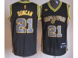 nba san antonio spurs #21 duncan black[2013 new]