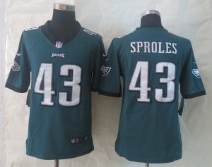 Nike Philadelphia Eagles #43 Sproles Green Jerseys(Limited)