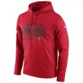 Men's Tampa Bay Buccaneers Nike Red Circuit Property Of Performance Pullover Hoodie