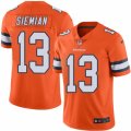 Youth Nike Denver Broncos #13 Trevor Siemian Limited Orange Rush NFL Jersey