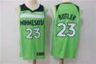 Timberwolves #23 Jimmy Butler Green Nike Swingman Jersey