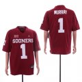 Oklahoma Sooners #1 Kyler Murray Red College Football Jersey