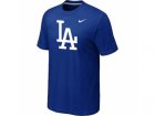 Los Angeles Dodgers Nike Logo Legend Blue T-Shirt