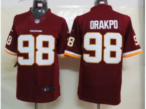 Nike NFL Washington Redskins #98 Brian Orakpo Red Jerseys(Limited)
