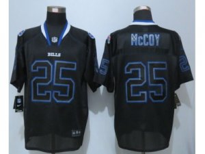 Nike Buffalo Bills #25 McCoy Lights Out Black Jerseys(Elite)