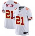 Nike Redskins #21 Sean Taylor White Team Logos Fashion Vapor Limited Jersey