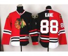 nhl jerseys chicago blackhawks #88 kane black-red[split]