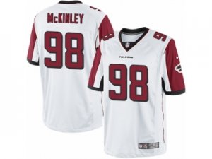 Mens Nike Atlanta Falcons #98 Takkarist McKinley Limited White NFL Jersey