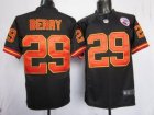 Nike NFL Kansas City Chiefs #29 Eric Berry Black Jerseys(Game)