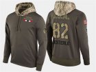 Nike Blackhawks 82 Jordan Oesterle Olive Salute To Service Pullover Hoodie