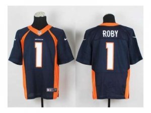 Nike jerseys denver broncos #1 roby blue[new Elite]